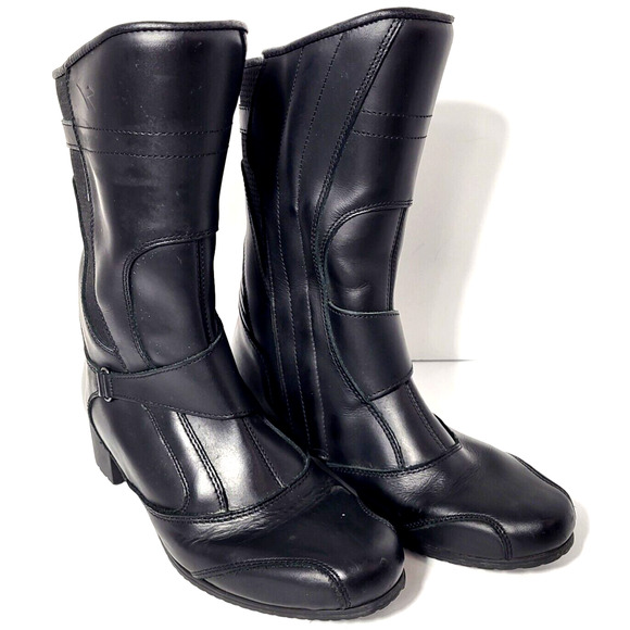 Diadora Black Combat & Moto Boots - Picture 1 of 13